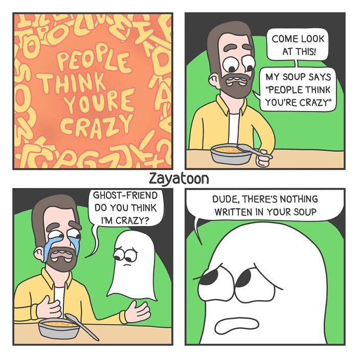 'zayatoon' Humorous Comics With Unexpected Endings