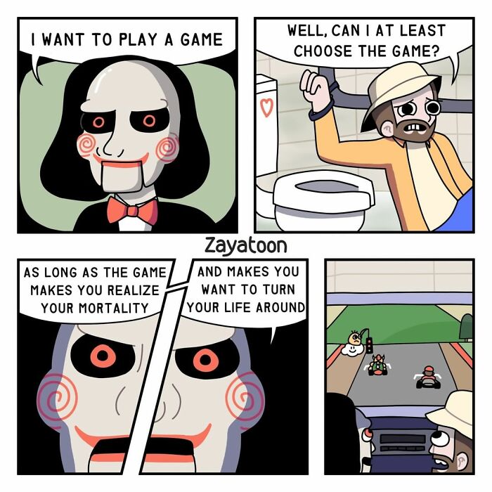 'zayatoon' Humorous Comics With Unexpected Endings