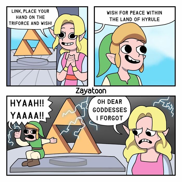 'zayatoon' Humorous Comics With Unexpected Endings