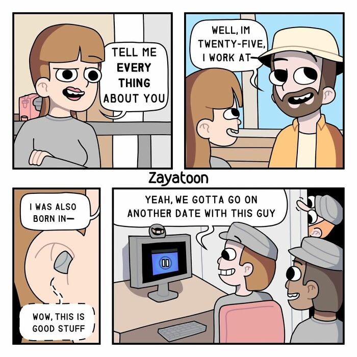 'zayatoon' Humorous Comics With Unexpected Endings