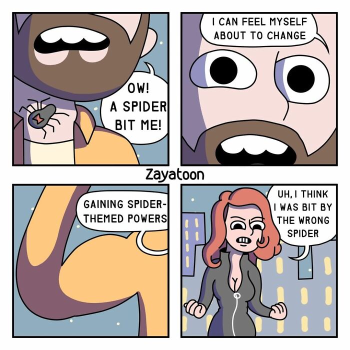 'zayatoon' Humorous Comics With Unexpected Endings