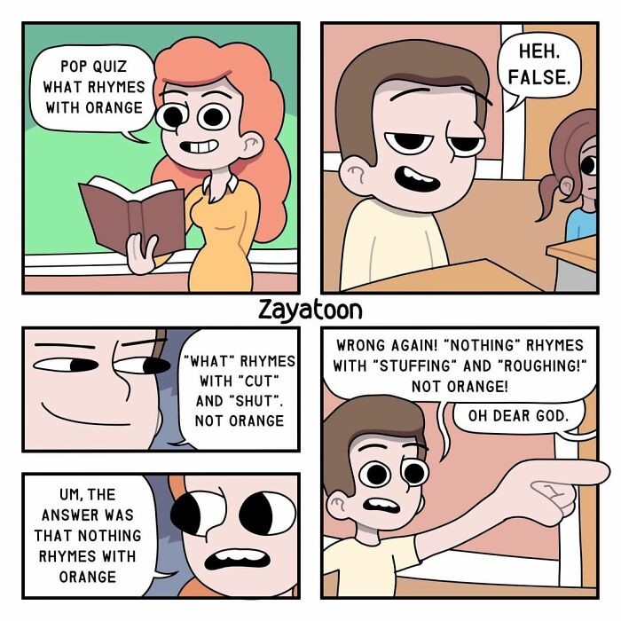 'zayatoon' Humorous Comics With Unexpected Endings