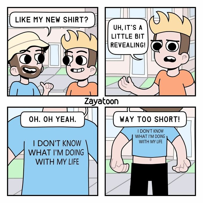 'zayatoon' Humorous Comics With Unexpected Endings