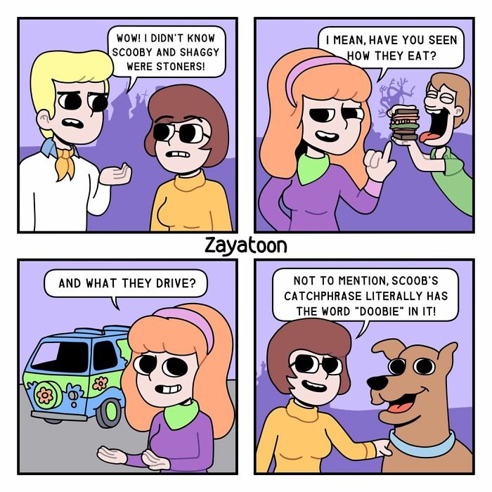 'zayatoon' Humorous Comics With Unexpected Endings