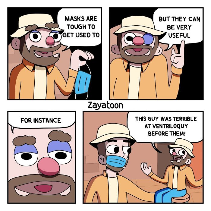 'zayatoon' Humorous Comics With Unexpected Endings