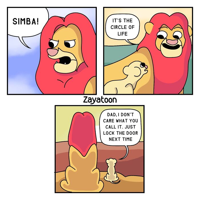 'zayatoon' Humorous Comics With Unexpected Endings