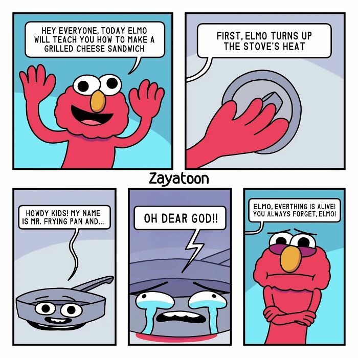 'zayatoon' Humorous Comics With Unexpected Endings