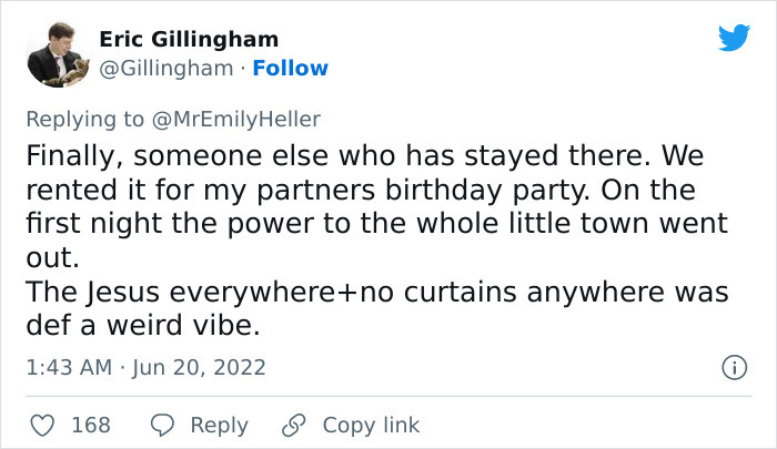 Woman Shares Pictures Of A Disturbingly Weird Airbnb She Stayed At Which Was Drenched In 'Hardcore' Christian Decor Woman Shares Pictures Of A Disturbingly Weird Airbnb She Stayed At Which Was Drenched In 'Hardcore' Christian Decor