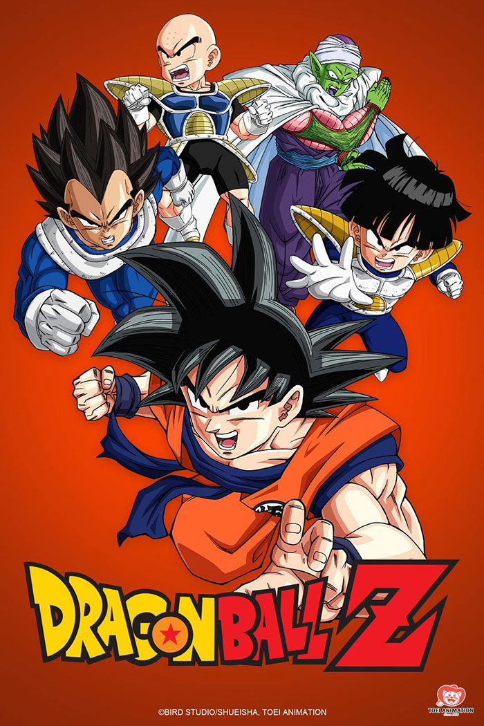 Poster of Dragon Ball Z alien anime 