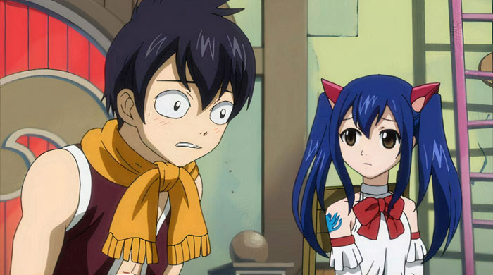 Anime couple in a charming scene, showcasing their cute dynamics in a vibrant setting.