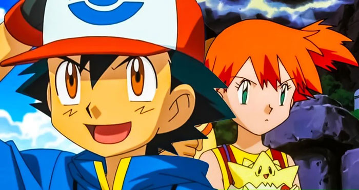 Anime couple enjoying an outdoor adventure, showcasing their cute dynamics.