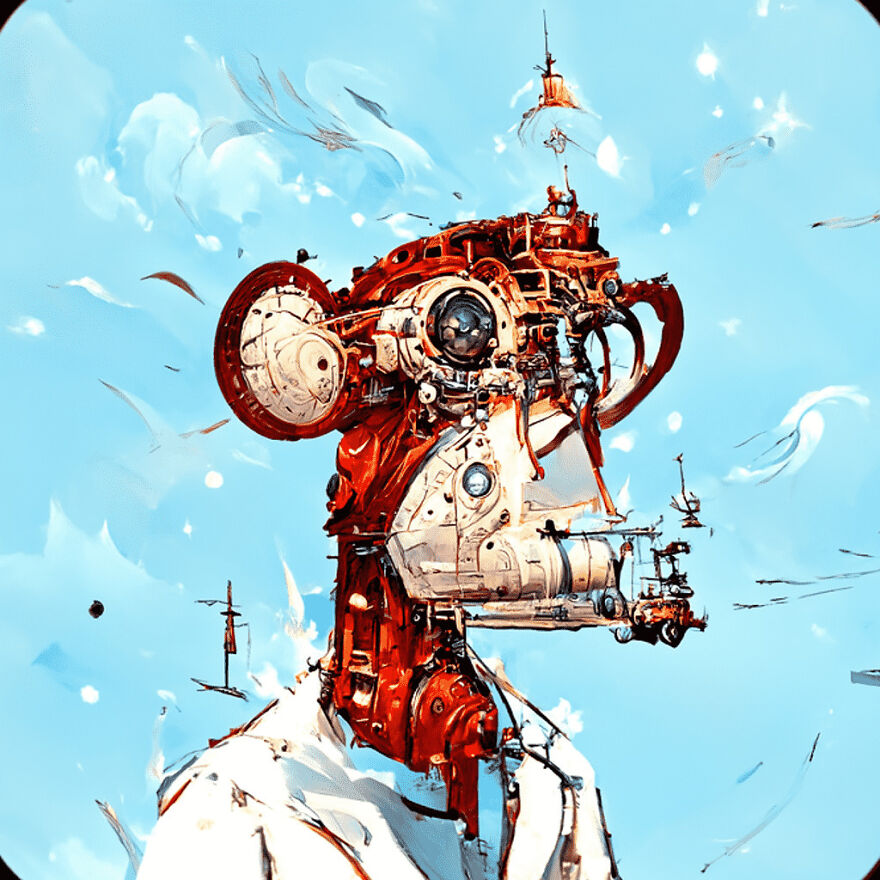 I Trained An Ai To Paint 10,000 Original Monkey Art Pieces That People Can Own As Nfts