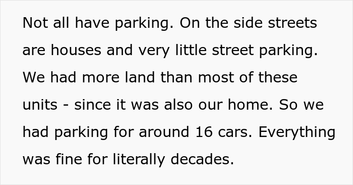 After Their Neighbors Illegally Filled Their Parking Lot, This Resident Froze Them In Place