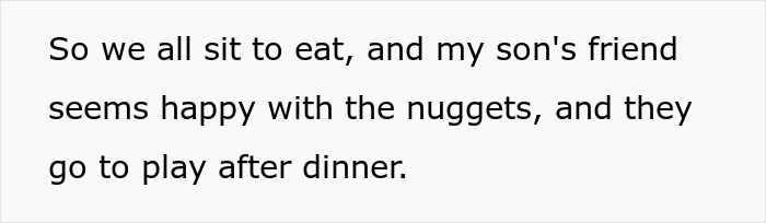 "Am I The Jerk For Only Feeding One Child Frozen Food?"