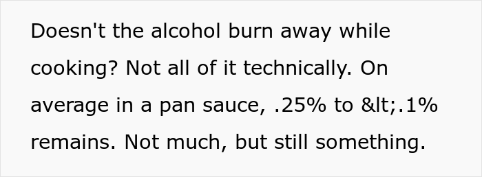 New Neighbor Gets Blasted By Mormon Guests After Dinner As They Discovered That The Sauce He Made Contained Red Wine