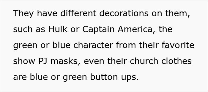 Mom Decided To Dress Her Twin Boys In Two Different Colors To Tell Them Apart, Cousin Goes "Ballistic" On Her