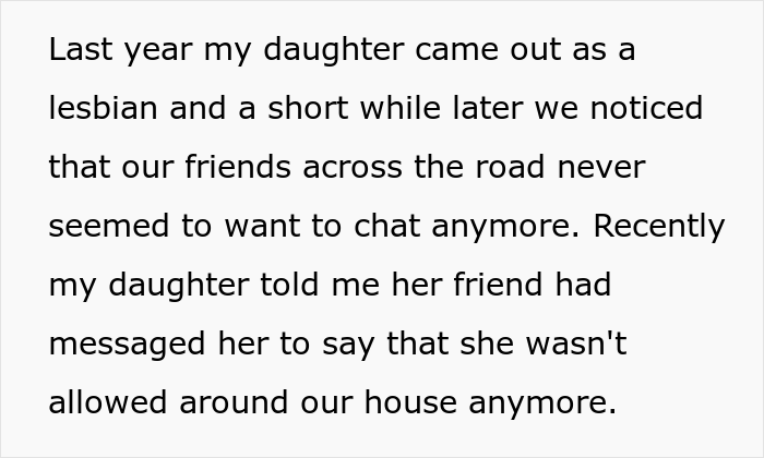 Homophobic Neighbor Calls This Dad's Daughter "A Freak" Because She's Openly Gay, Dad Brings Up His Secret Affair In Front Of His Wife