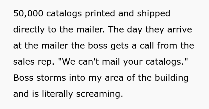 New Boss Doesn't Understand How Things Work, Drama Ensues When Employee Maliciously Complies With His Crazy Request