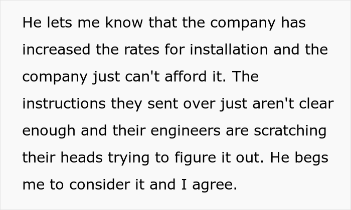 Engineer Is Furious When Company Refuses To Pay For The Work He Did, Makes Sure They Don't Know How To Finish It Before He Leaves