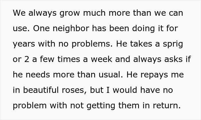 Person Livid After Neighbor&rsquo;s Girlfriend &ldquo;Helps Herself&rdquo; To Their Entire Herb Garden After Being Offered &ldquo;Some&rdquo;