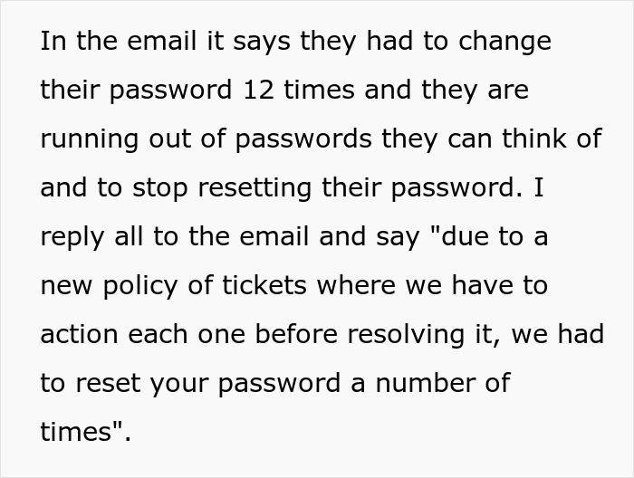 This Boss' Plan To Set New Password Policy Goes Wrong As Helpdesk Maliciously Complies And Make Them Change Their Password 12 Times In A Row