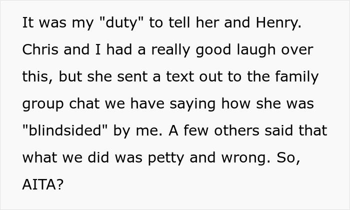 Cousin Keeps Bragging About Her &ldquo;Wealth&rdquo;, This Woman Keeps Silent About Her Fianc&eacute; Being Her Husband&rsquo;s Boss And The Cousin Is Furious When She Finds Out