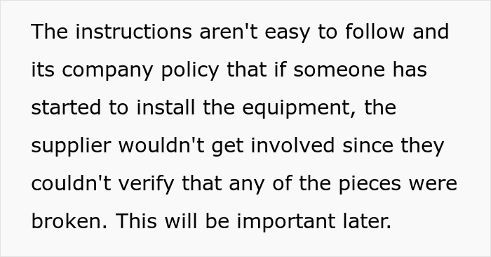 Engineer Is Furious When Company Refuses To Pay For The Work He Did, Makes Sure They Don't Know How To Finish It Before He Leaves