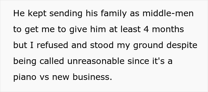 Mom Is Not Willing To Step Back When Her Husband Asks For More Time To Pay $6,000 For A New Piano For His Stepdaughter After He Smashed It Out Of Anger Mom Is Not Willing To Step Back When Her Husband Asks For More Time To Pay $6,000 For A New Piano For His Stepdaughter After He Smashed It Out Of Anger