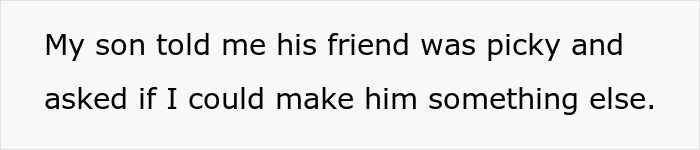 "Am I The Jerk For Only Feeding One Child Frozen Food?"