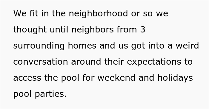 Neighbors Keep Harassing This Couple About Using Their Pool Until They Finally Lose Their Patience Neighbors Keep Harassing This Couple About Using Their Pool Until They Finally Lose Their Patience
