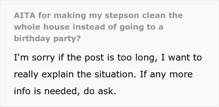 Stepfather Gives His Kid A Lesson For Offending His Stepsister By Not Letting Him Go To His Friend's B-Day Party Stepfather Gives His Kid A Lesson For Offending His Stepsister By Not Letting Him Go To His Friend's B-Day Party