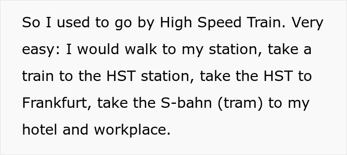 Guy Maliciously Complies After Company Demands He Take Economy-Class Plane Instead Of 1st-Class Train