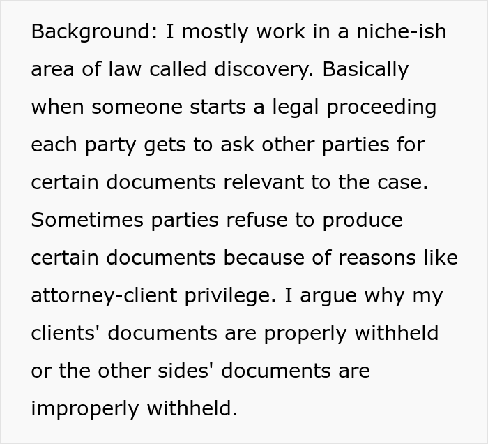 Lawyer Is Asked To Hand In &lsquo;A Free Writing Sample&rsquo; As Part Of His Job Interview, Makes The Firm Regret It Later