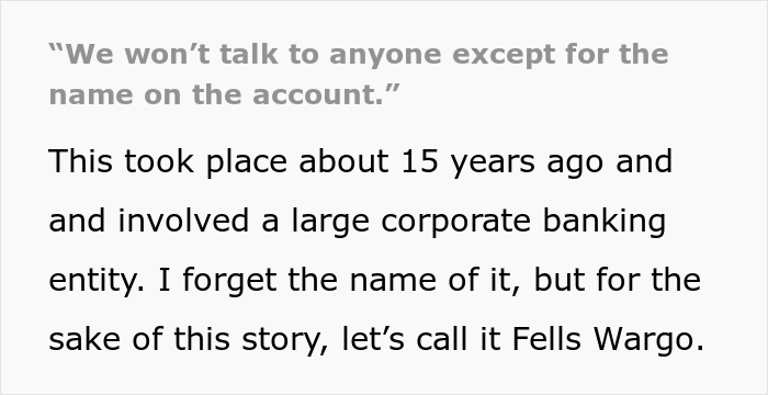 Husband Comes Up With The Idea Of Pretending To Be His Wife On A Call With The Bank To Be Able To Sort Out Her Account Issue