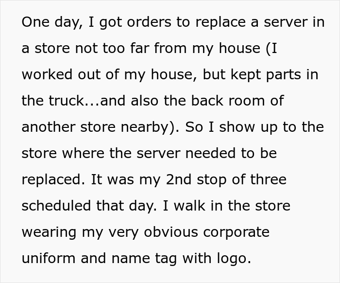 Store Manager Thinks The IT Guy Has No Right To Disrupt Her Lunch Break, Calls His Boss To Report On Him, Gets Fired Herself Instead