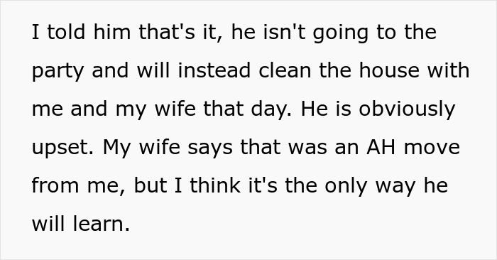 Stepfather Gives His Kid A Lesson For Offending His Stepsister By Not Letting Him Go To His Friend's B-Day Party Stepfather Gives His Kid A Lesson For Offending His Stepsister By Not Letting Him Go To His Friend's B-Day Party
