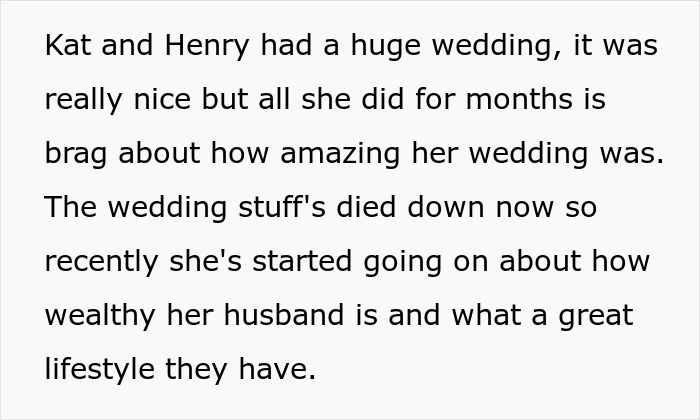 Cousin Keeps Bragging About Her &ldquo;Wealth&rdquo;, This Woman Keeps Silent About Her Fianc&eacute; Being Her Husband&rsquo;s Boss And The Cousin Is Furious When She Finds Out
