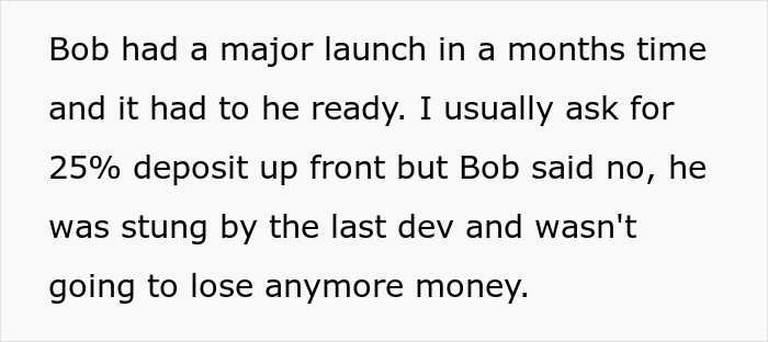 Client Thinks He Can Screw This Web Developer Over And Not Pay For A Job, Regrets It When He Loses A Business And A House Because Of It