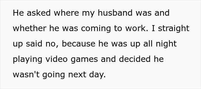 &ldquo;AITA For Causing My Husband To Get Fired?&rdquo;