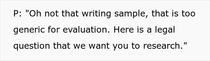 Lawyer Is Asked To Hand In &lsquo;A Free Writing Sample&rsquo; As Part Of His Job Interview, Makes The Firm Regret It Later