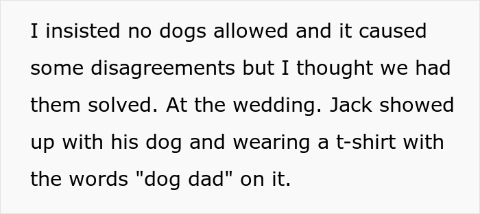 Bride Asks Brother-In-Law Not To Bring His Dog To Her Wedding, BIL Ends Up Being Kicked Out For Ignoring Bride&rsquo;s Request