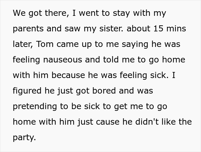 &ldquo;AITA For Refusing To Go Home When My Husband Told Me To?&rdquo;
