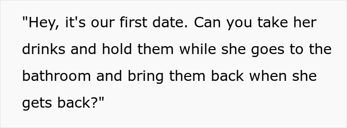 Woman Is Worried Her Drink Might Get Spiked On The First Date, Guy Surprises Her With A Thoughtful Gesture To Make Her Feel Safe With Him Woman Is Worried Her Drink Might Get Spiked On The First Date, Guy Surprises Her With A Thoughtful Gesture To Make Her Feel Safe With Him