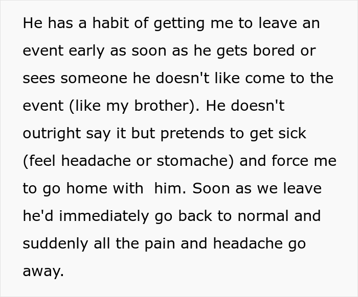 &ldquo;AITA For Refusing To Go Home When My Husband Told Me To?&rdquo;