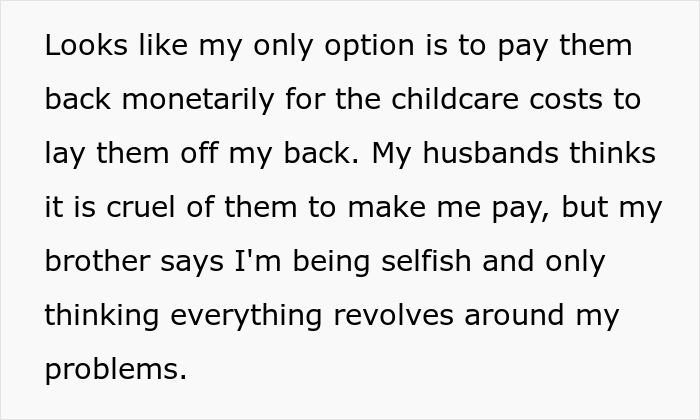 Entitled Brother Drops His Kids Off At Sister's House Without Asking, Wants Her To Pay For Childcare After She Refuses To Babysit
