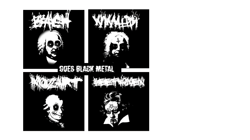 Classic Masters Goes Black Metal
