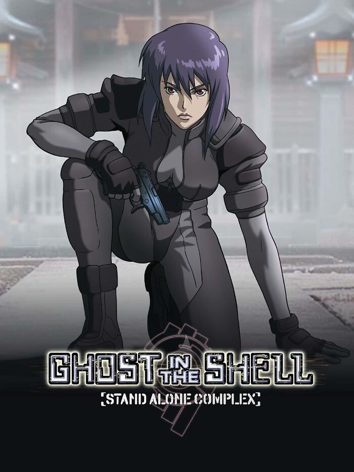 Anime poster for "Ghost In The Shell: Stand Alone Complex"