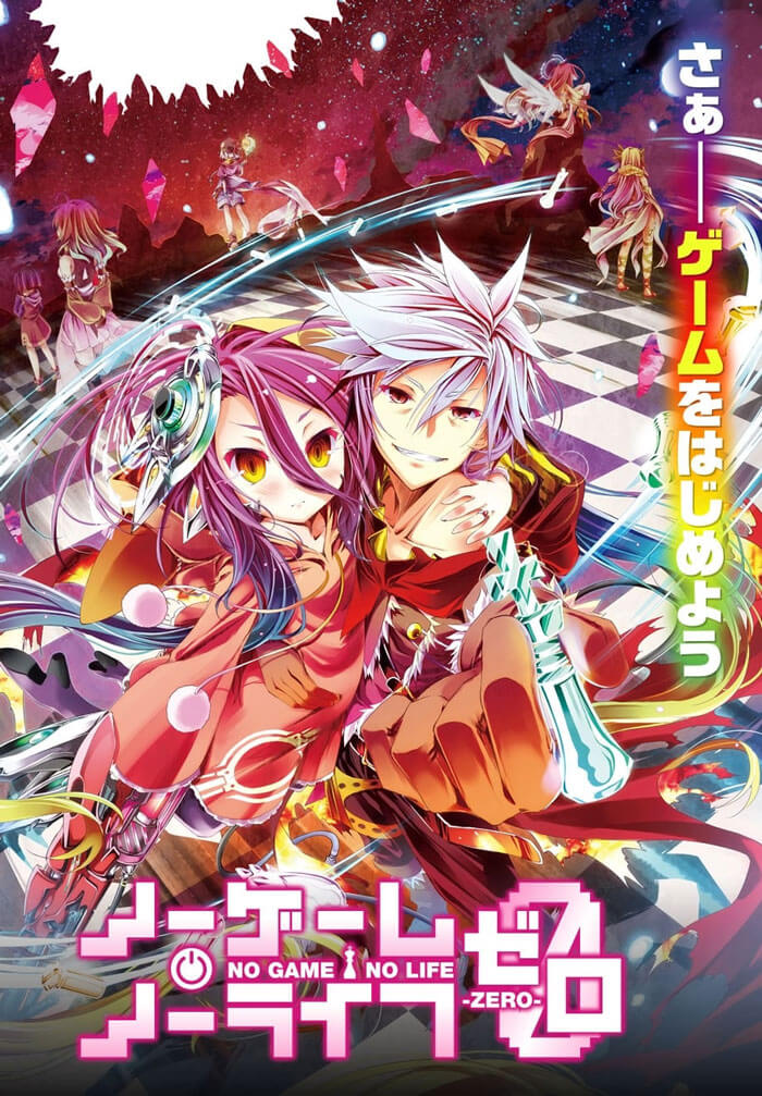 Anime poster for "No Game No Life"