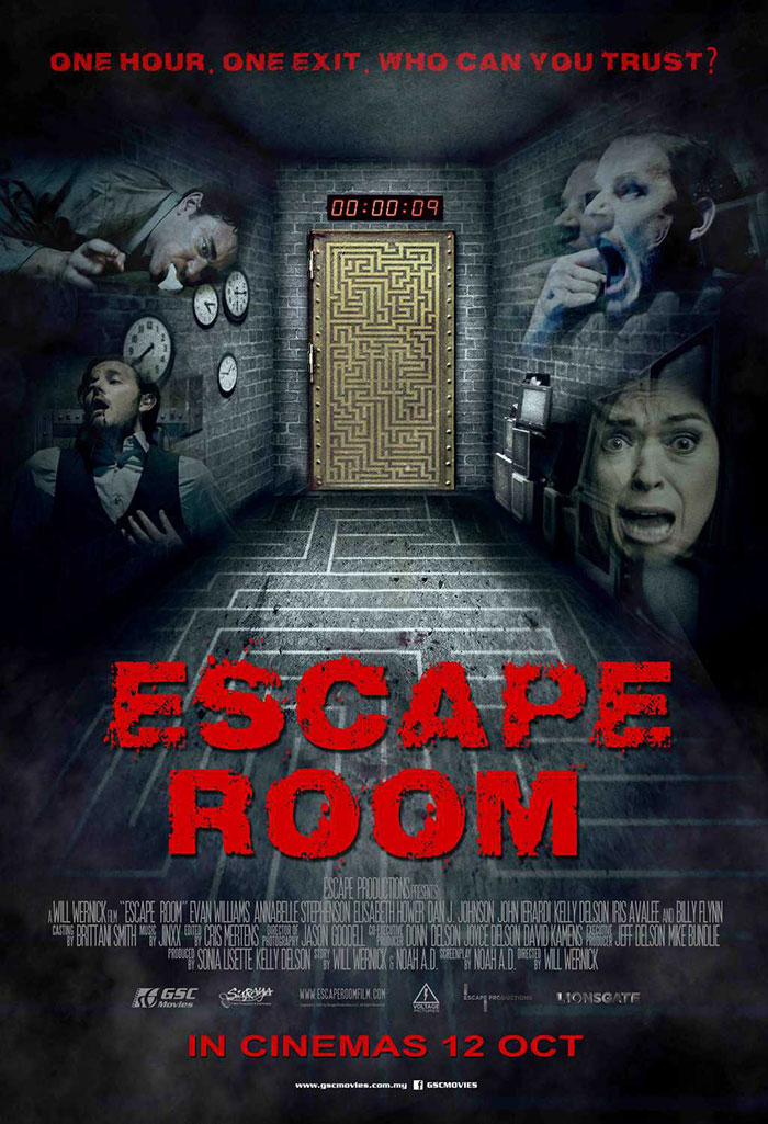 Poster for Escape Room movie