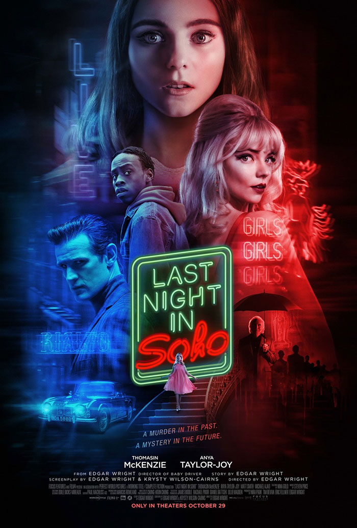 Poster for Last Night in Soho movie